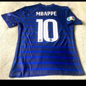 Nike France Home Stadium Jersey 2020/21 with Euro patch